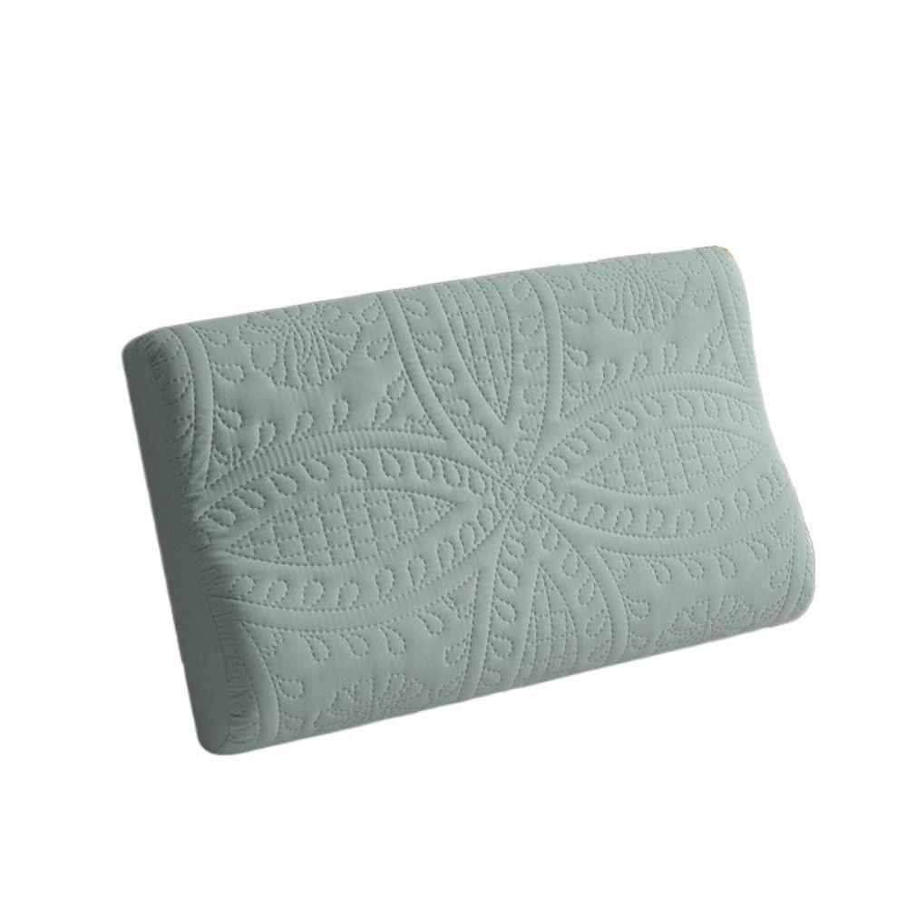 

Хлопковая латексная наволочка Мягкий чехол для подушки Универсальный чехол для подушки из пены Бытовой зелёный