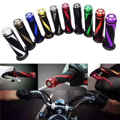 Universal Motorcycle Rubber Handlebar 7/8 & 22mm Motorbike Handle Grips Parts for Kawasaki