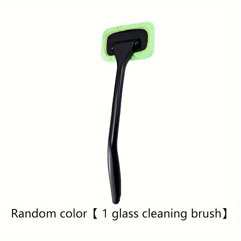 Car Front Windshield Cleaning Brush Interior Dust Removal Window Scraping Towel Sponge And Scratch Free Cleaning Tool Set