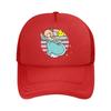 Princess Peach game  character  graphic for a gaming  and  cultural  themed design Mesh Baseball Cap