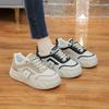 Platform Women's Shoes Spring and Autumn New Platform White Shoes Retro Casual Sports Shoes