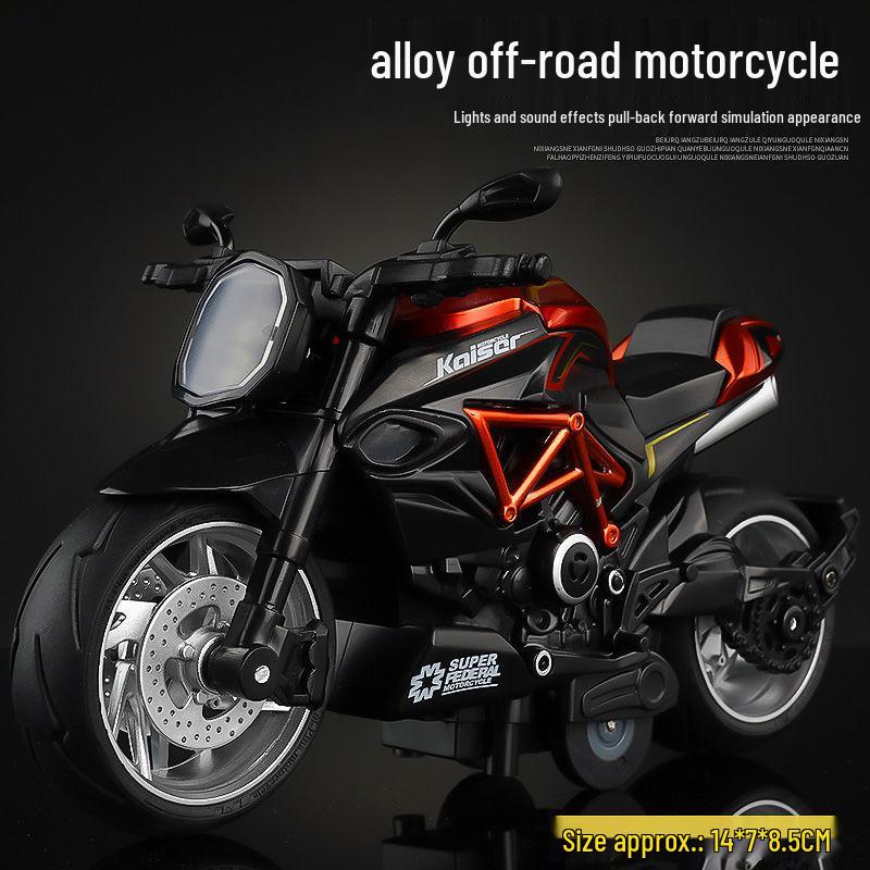 Toy Police Car & Motorcycle Set for Boys' Birthday