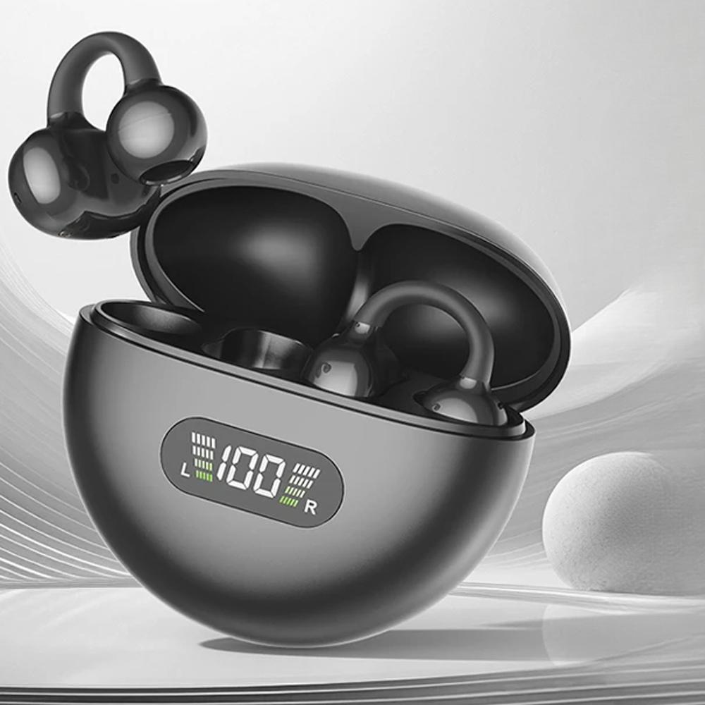 True Wireless Earclip Earphones Bluetooth Earphones Bone Conduction TWS Earbuds Sport Earbuds Game Headset Waterproof Headphones