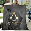 Giochi di Moda 3D Coperta A-Assassin's Creed, Coperta Plaid in Flanella per Letto Divano Picnic Ufficio Escursionismo Tempo Libero Riposo Regalo di Compleanno