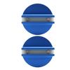 2 stücke Magnetische Jack Pad Aluminium Universal Pinch Weld Rahmen Schiene Adapter für Die Meisten Pinch Weld