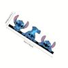 Disney Stitch Car Decal Cute Cartoon Sticker for Rearview Mirror Glass Self Adhesive No Residue Glossy Surface Easy To Apply toCarExterior Accessories