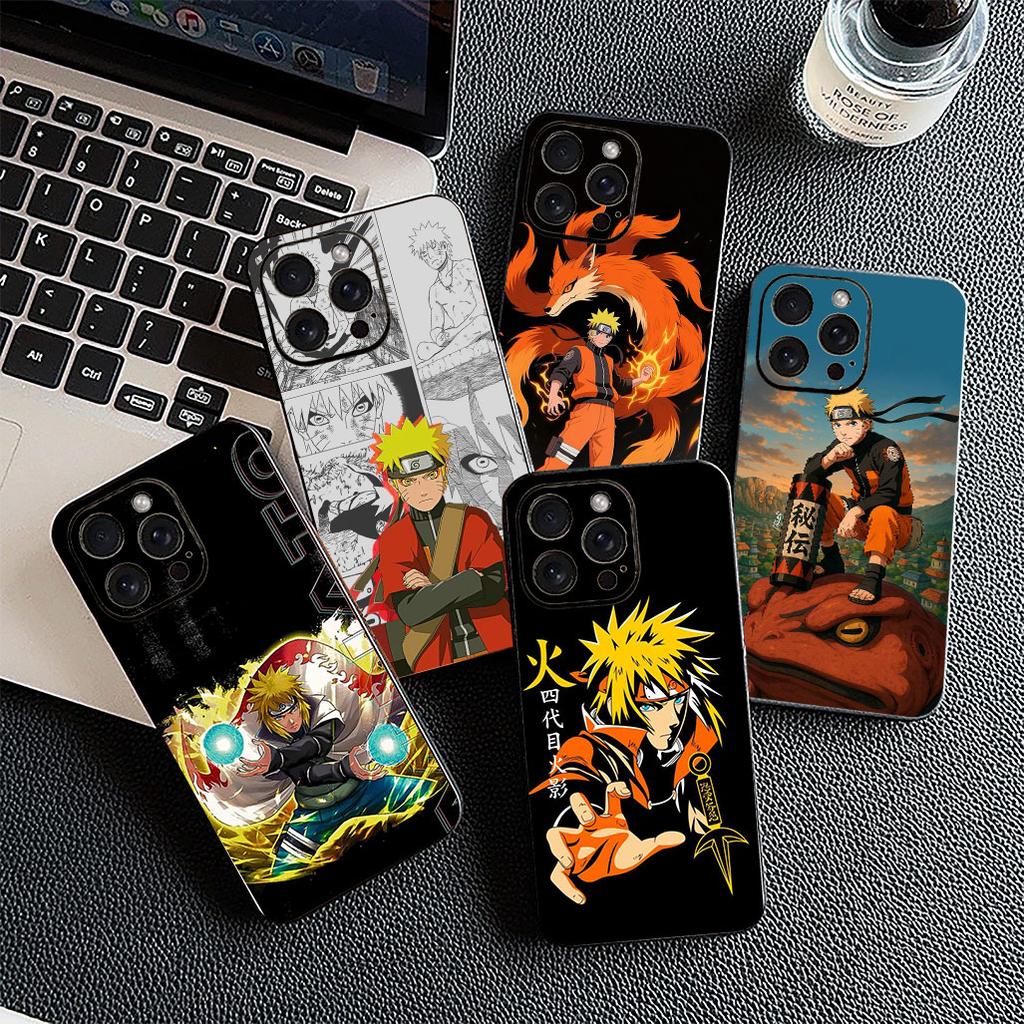 for Motorola Moto G86 G57 E14 E15 G14 G34 G67 G84 G24 A54 G15 Power E22 Phone Case Namikaze Minato Narutos Sasuke Itachi Uchiha