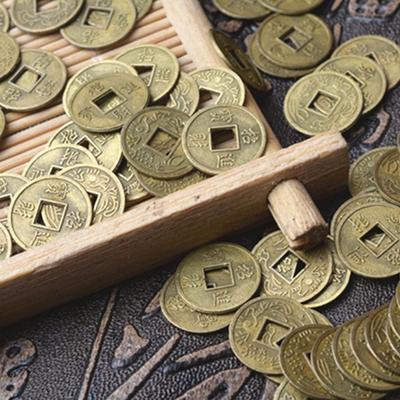 100 Stück alte chinesische I Ging-Münzen für Gesundheit, Reichtum, Charme, Feng Shui-Münzen