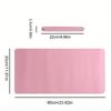 Foldable Leather Mouse Pad, Waterproof Desk Writing Mat, Large Manicure Pad, Multi-Purpose Desktop Protector for Home Nail Salon