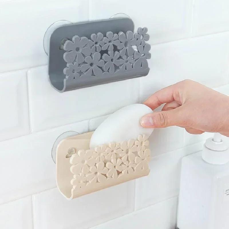 Disktrasor Hängare Svampställ Klämma Trasa Förvaringsställ Köks Badrum Gadget