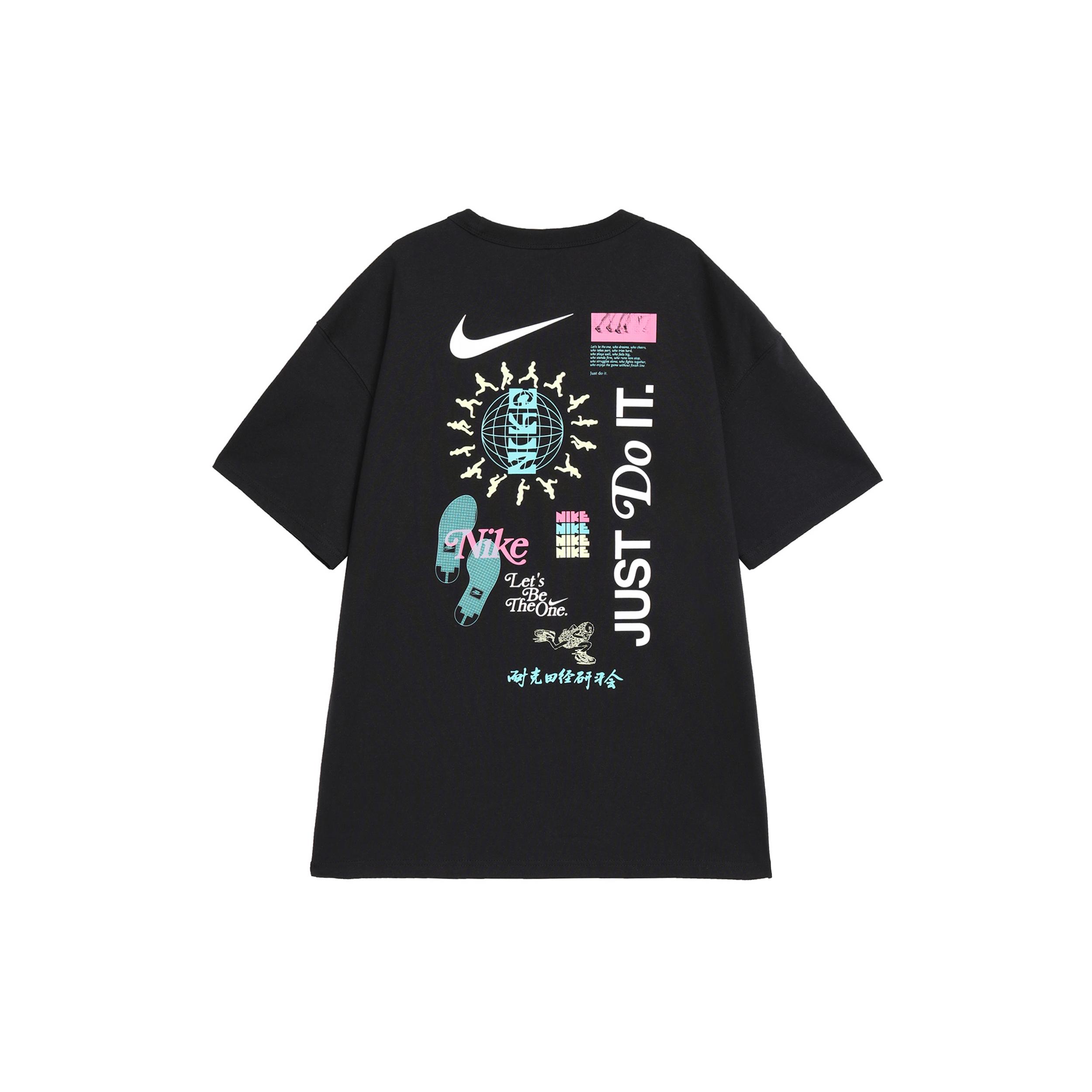 

New Nike Sportswear Essentials Series T Shirt Men s Black HM4454-010 L