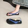 Fashion versatile simple wind soft bottom beach toe sandals women 2025 summer new casual women's flip-flops
