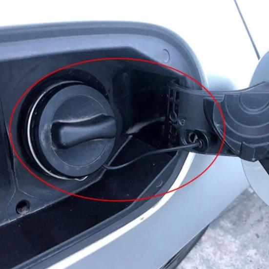 Capac Rezervor Yousheng cu Cordon pentru Mercedes-Benz Clasa C Clasa E Clasa S A2214700605 Piesă de Schimb Durabilă Plastic Negru Cordon de Reținere Anti-Pierdere