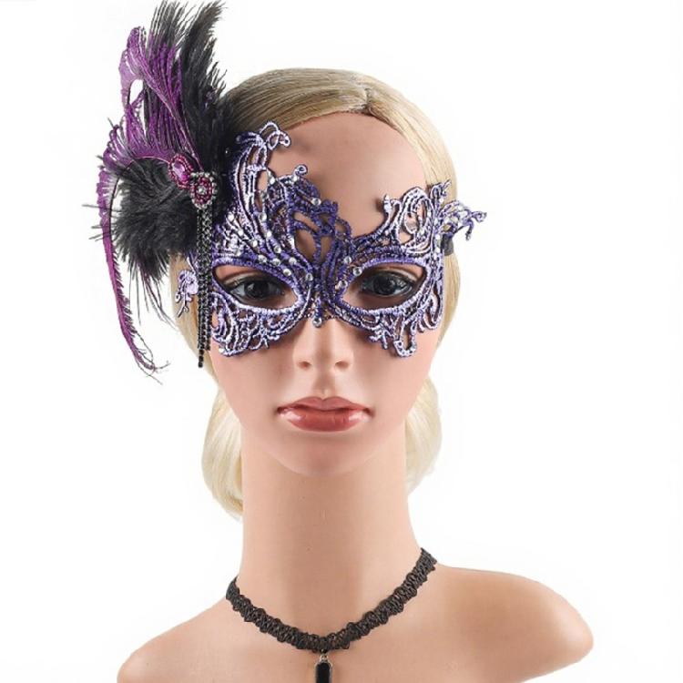 Rhinestones Half face Mask Masquerades Mask, Mardi Gras Decorations Venetians Masks Women Halloween Mardi Gras Costume