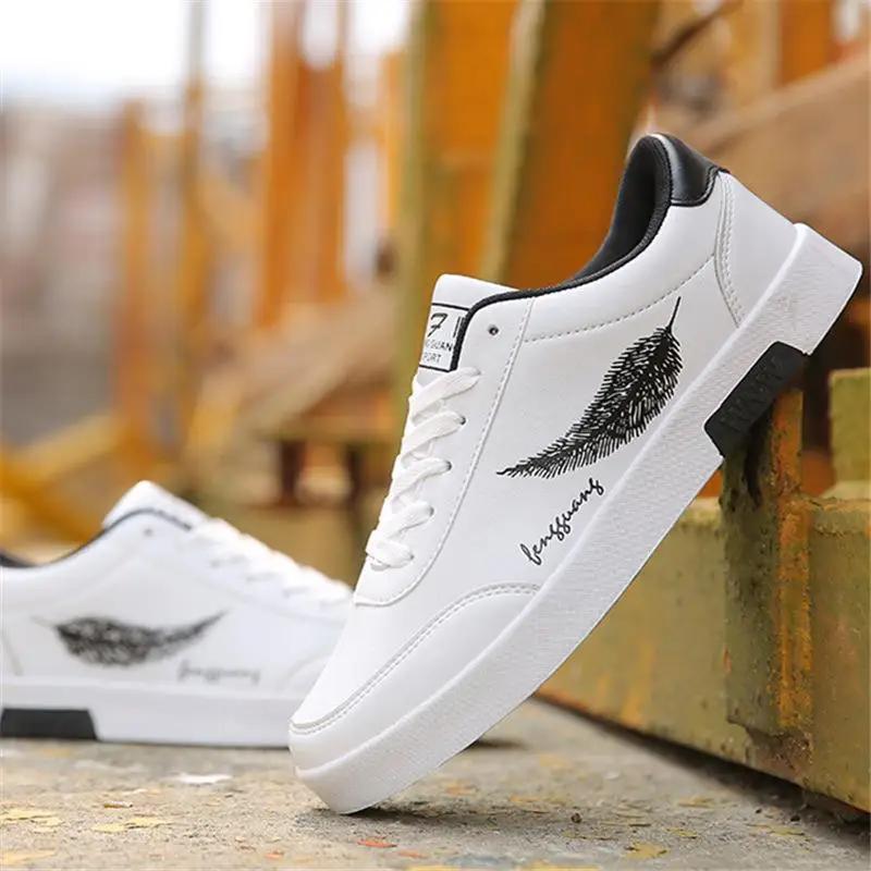 

Модная мужская повседневная обувь 2024, дышащая мужская обувь Tenis Masculino с принтом перьев, Zapatos Hombre Sapatos, уличная обувь на плоской подошве, кроссовки feet length 24.5cm белый