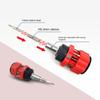 Adjustable Angle Ratchet Screwdriver Set Chromium Vanadium Steel Hand Tools  Home
