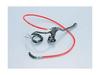 KITACO Rear Lever & Holder & Cable Set with Mirror Holder, Long, for Monkey/Gorilla Style, Black, 906-1083130