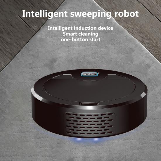 Wiederaufladbarer Automatischer Smart 1600Pa Bodenreinigungs-Kehrmaschinen-Roboter-Staubsauger