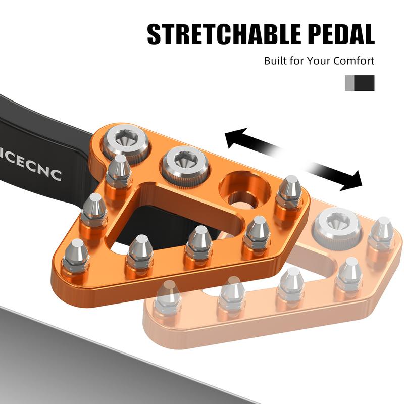 For KTM 690 Enduro R 690 SMCR Brake Pedal Tip Brake Lever for GasGas 700 ES SM SM700 ES700 Husqvarna 701 Enduro 701 Supermoto