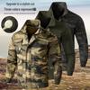Unisex Elastic Workwear Set: Camouflage Cotton, Anti-Scald, Wear-Resistant for Welders and Auto Repair