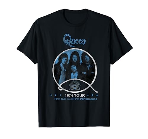Official Queen 1974 T-shirt.