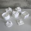 DIY-Harz-Bastelform-Set, Schmuck-Organizer, Silikon-Geschenkbox-Formen für Heimdekorationen und Geschenk-Aufbewahrungsbox mit Deckel