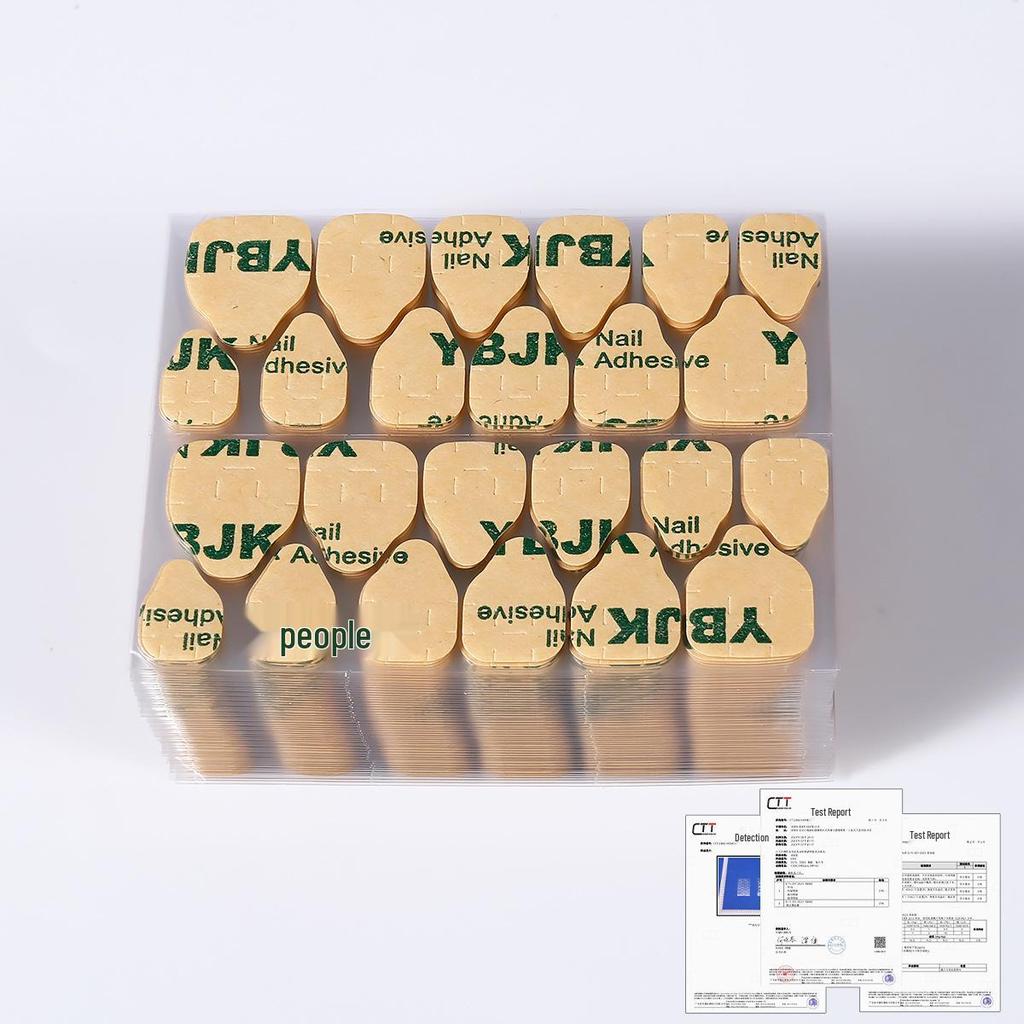 Wodoodporne, długotrwałe żelowe kleje do paznokci typu press-on - Ultracienkie, super przylepne, dwustronne kleje do przedłużonego nail artu