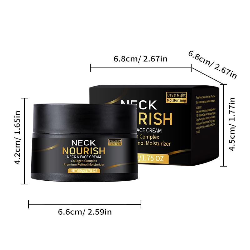 

Ретиноловый крем для лица 50г Увлажняющий Подтягивающий для шеи Коллагеновый Подтягивающий Увлажняющий крем Retinol Face and Neck Cream 50g