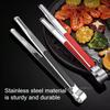Kitchen Food Tongs Thickened Multi-purpose Food Clip Steak Buffet Barbecue Salad Clamp Non-Slip Cooking Tweezers Buffet Utensils