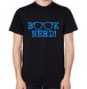Book Nerd T-Shirt Reading Library Books Mens Womens Read Geek Nerd New Top Tee