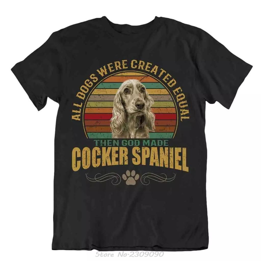 Lustiger Cocker Spaniel Jede Leckerei, die du machst, jede Mahlzeit, die du backst T-Shirts Grafik Baumwolle T-Shirt Unisex Oversized Lässiges T-Shirt