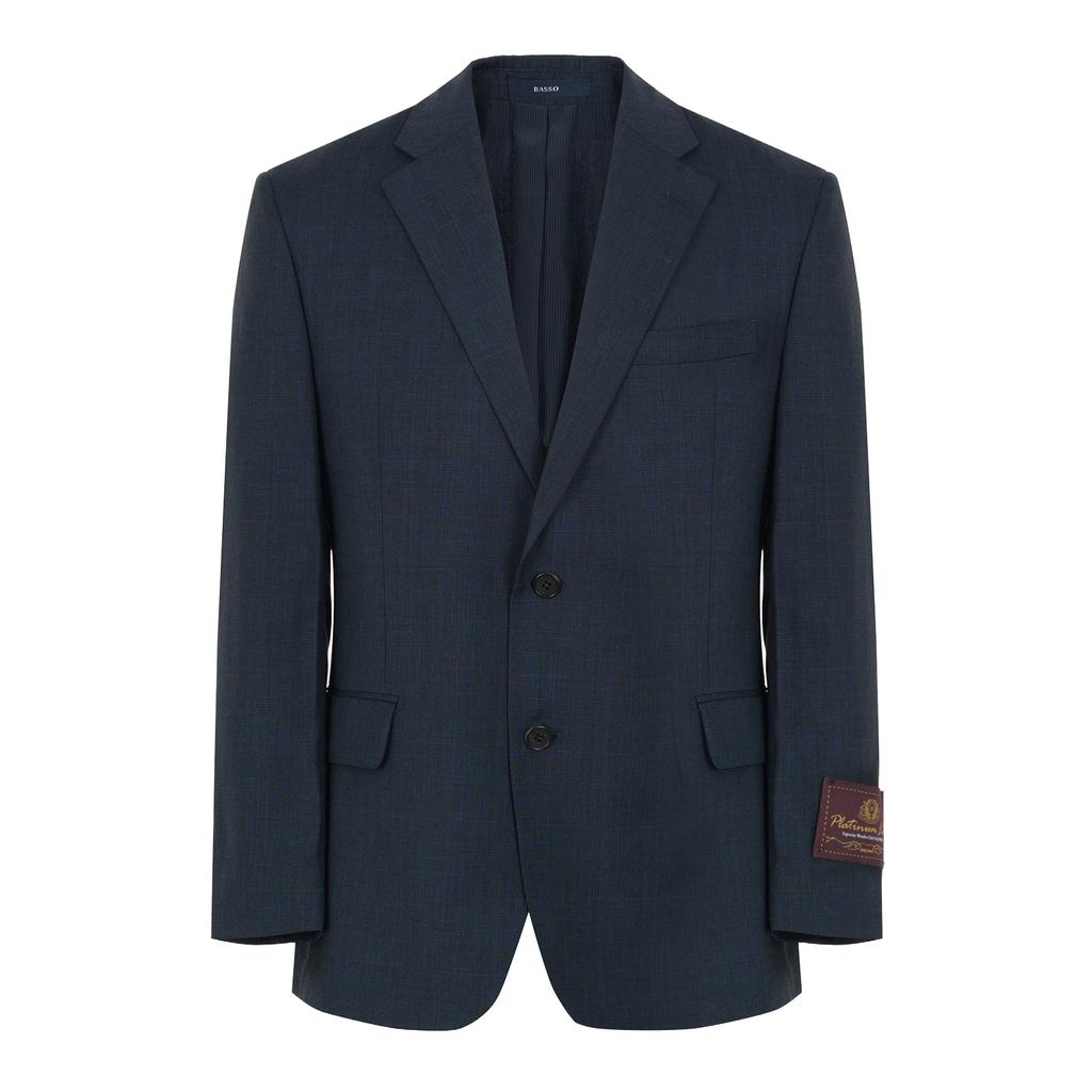 Bassohomme Micro Wool Suit Jacket (Bsy2Jf35A)