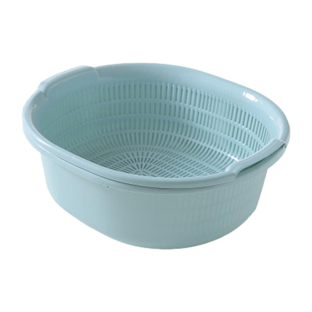 Multi-functional Kitchen Strainer Easy To And Clean Double-Layer Vegetable Washing Basket