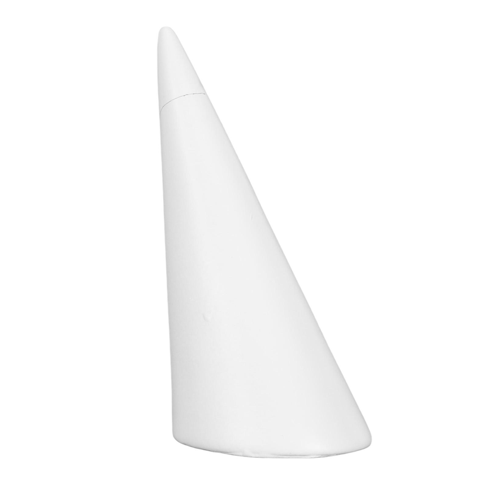 Kegelvormige Sieradenhouder   Displayhouder voor Verlovings- Of Bruiloft white