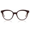 Clip On Oval Burgundy Smartbuy collectiOn Frieda With Clip On Jsv 267 097 fashiOn Women Eyeglasses