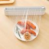 Durable Wrap Dispenser Easy Install Stretch Film Cutter Food Cling Film Dispenser  Food Storage