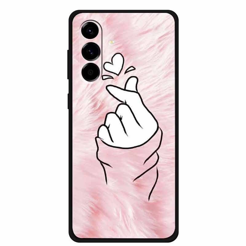 For Samsung Galaxy A56 Case Luxury Wolf Lion TPU Silicone Soft Back Cover for Samsung Galaxy A36 A26 5G Shockproof Bag Printed