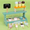 Pretend Play Play House Toys Montessori Simulation Kitchen Toy Ice Cream Shop Toys  Kids Play