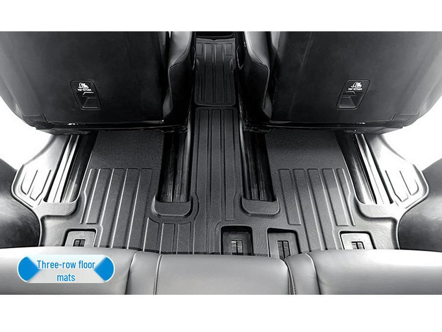 Trumpchi E9 24-25 Model Eco-Friendly TPE Floor, Trunk, and Seat Back Mats: All-Weather and Dirt-Resistant