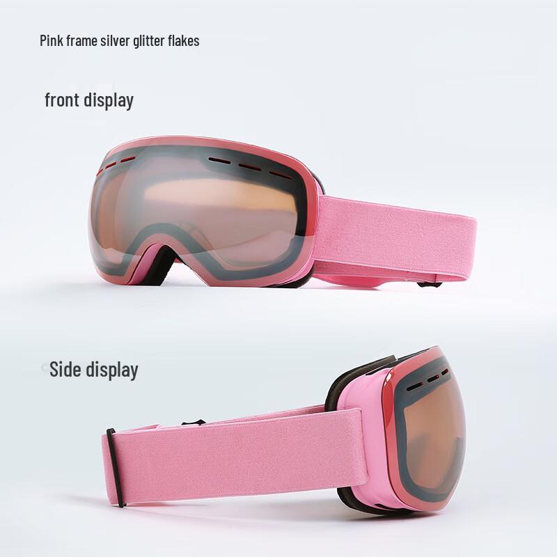 UOSU Spherical Anti-Fog OTG Ski & Cycling Goggles