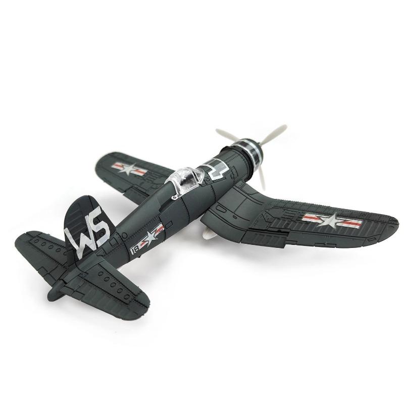 1/48 Seconde Guerre mondiale Américain Corsair Mustang Britannique Spitfire Hurricane Chasseur Allemand BF109 Kit Modèle d'Avion en Plastique à Assembler Jouet