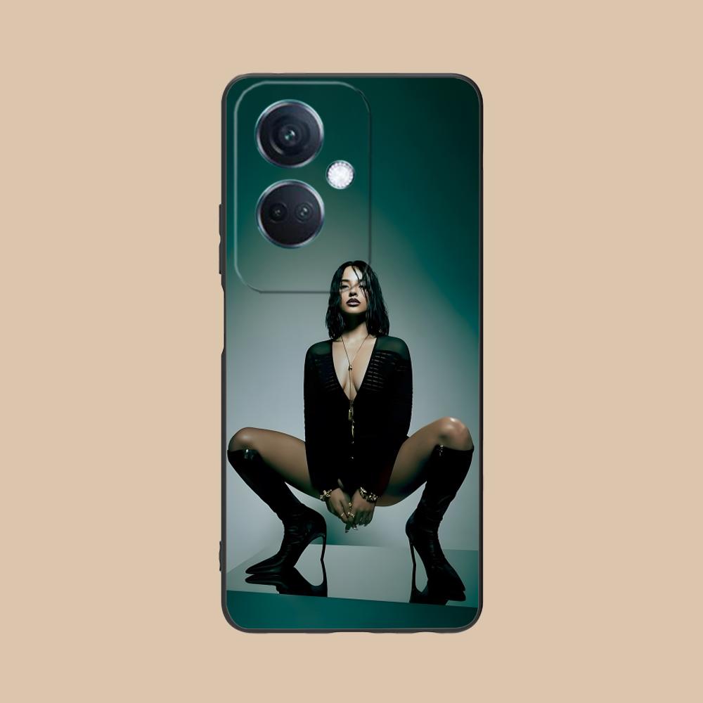 Modische Becky G Mattes TPU Handyhülle für OPPO Reno 14 13 12 11 10 9 8 7 6 5 F T Pro 5G Bunte Druckabdeckung