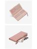 Women's Korean Style Long Wallet with Multi-Card Slots & Zipper Pocket Clutch