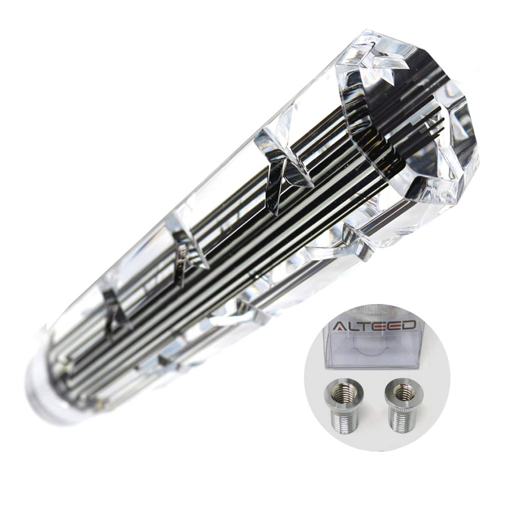 

22cm Long Shift Knob for Manual Transmission Passenger 3D Line Octagonal Crystal Cut AUTOLANDTOKYO Trucks, Cars, etc., Design, Design, 220mm,