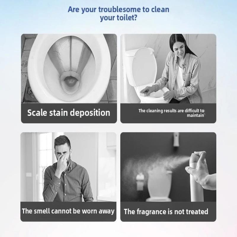 Toilet Bowl Cleaner Tablets Deep Cleaning Washer Deodorant Cleaning Agent Pills Toilet Tank Cleaners Remove Urine Stains Odor