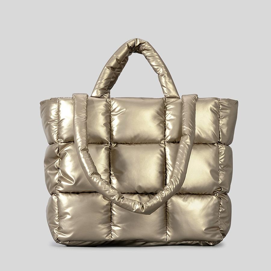 

Модная клетчатая сумка-тоут с подкладкой, дизайнерские мягкие пуховые женские сумки, роскошные сумки на ремне из хлопка, теплая зимняя женская сумочка