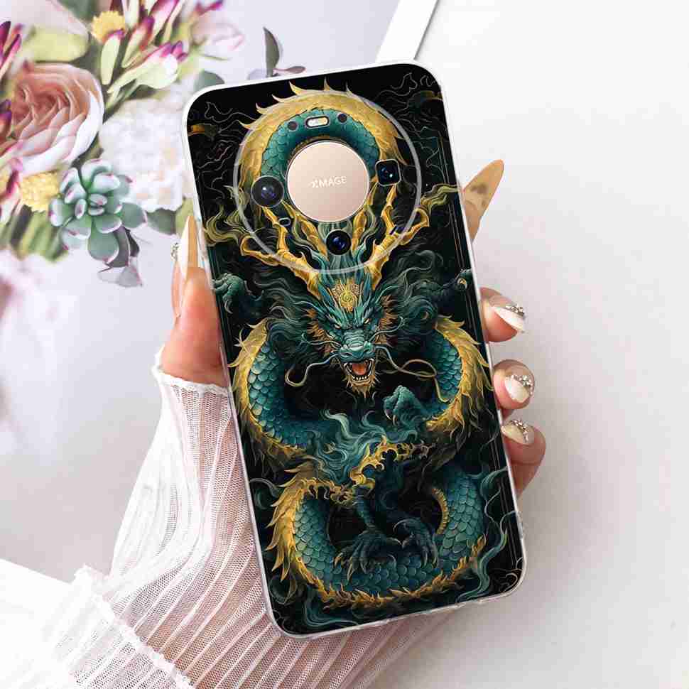For Huawei Mate 80 5G 2025 Case VYG-AL00 Soft Silicone Sweet Heart Painted Cover Case For Huawei Mate80 Mate 80 TPU Fundas