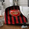 Arsenal Football Club Wappen Decken Flanell Bedruckt Atmungsaktiv Warm Überwurfdecke für Zuhause Büro Bettwäsche 0708a27