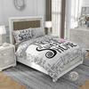 3D cotton satin bedding 140x200cm SWEET HOME