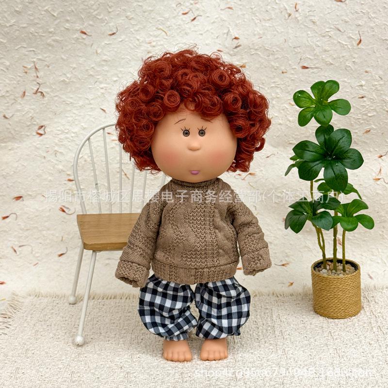 24cm Spanish Mia Potato Doll Dress-Up Set with Plush Outfit